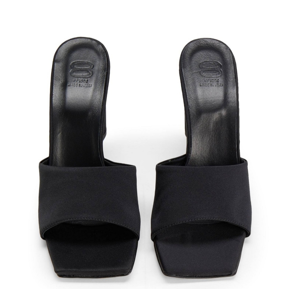 Elegant Black Women's Heels - Picture 3 of 5